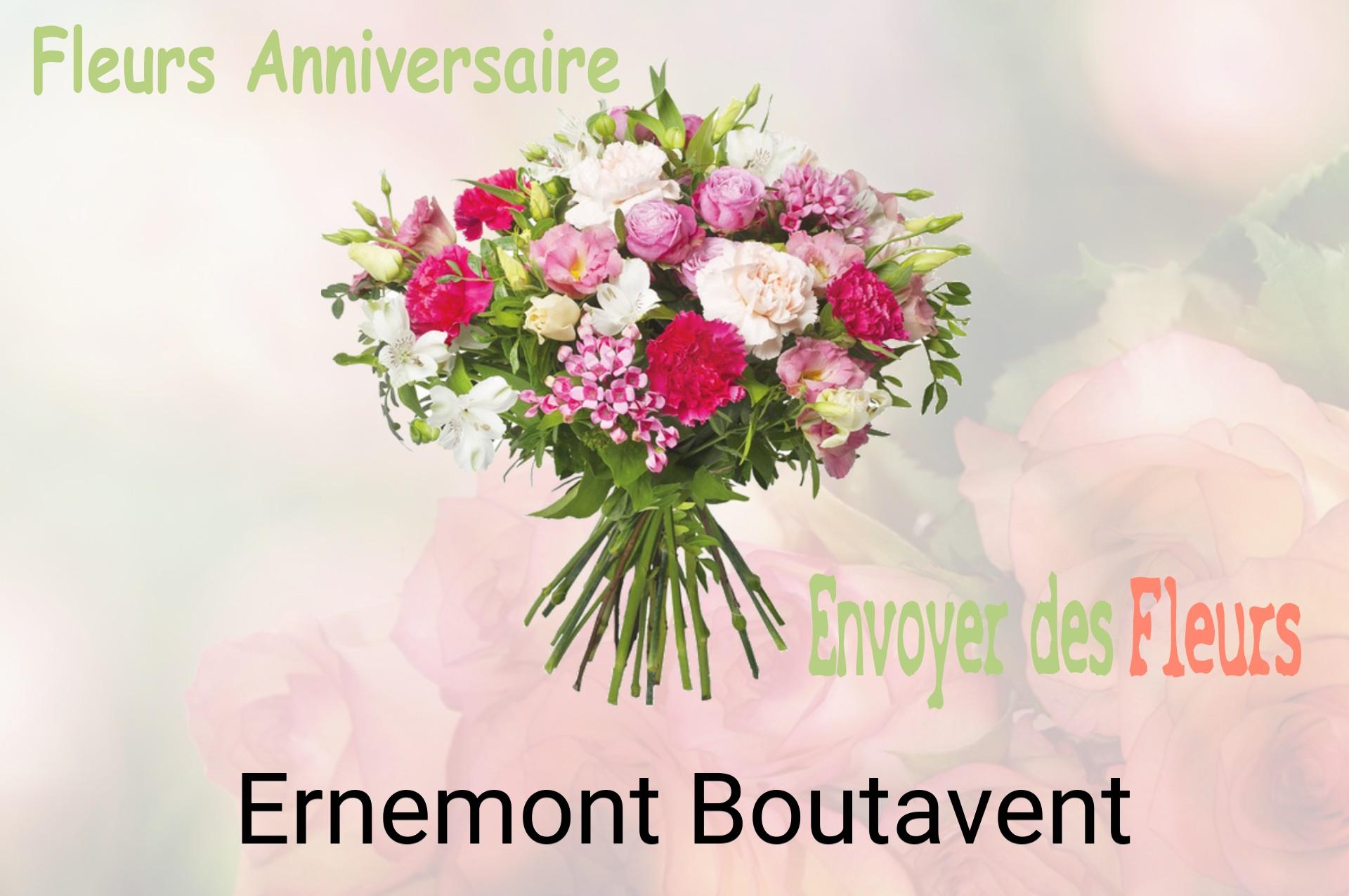 Bouquet de fleurs d’anniversaire livré à Ernemont-Boutavent